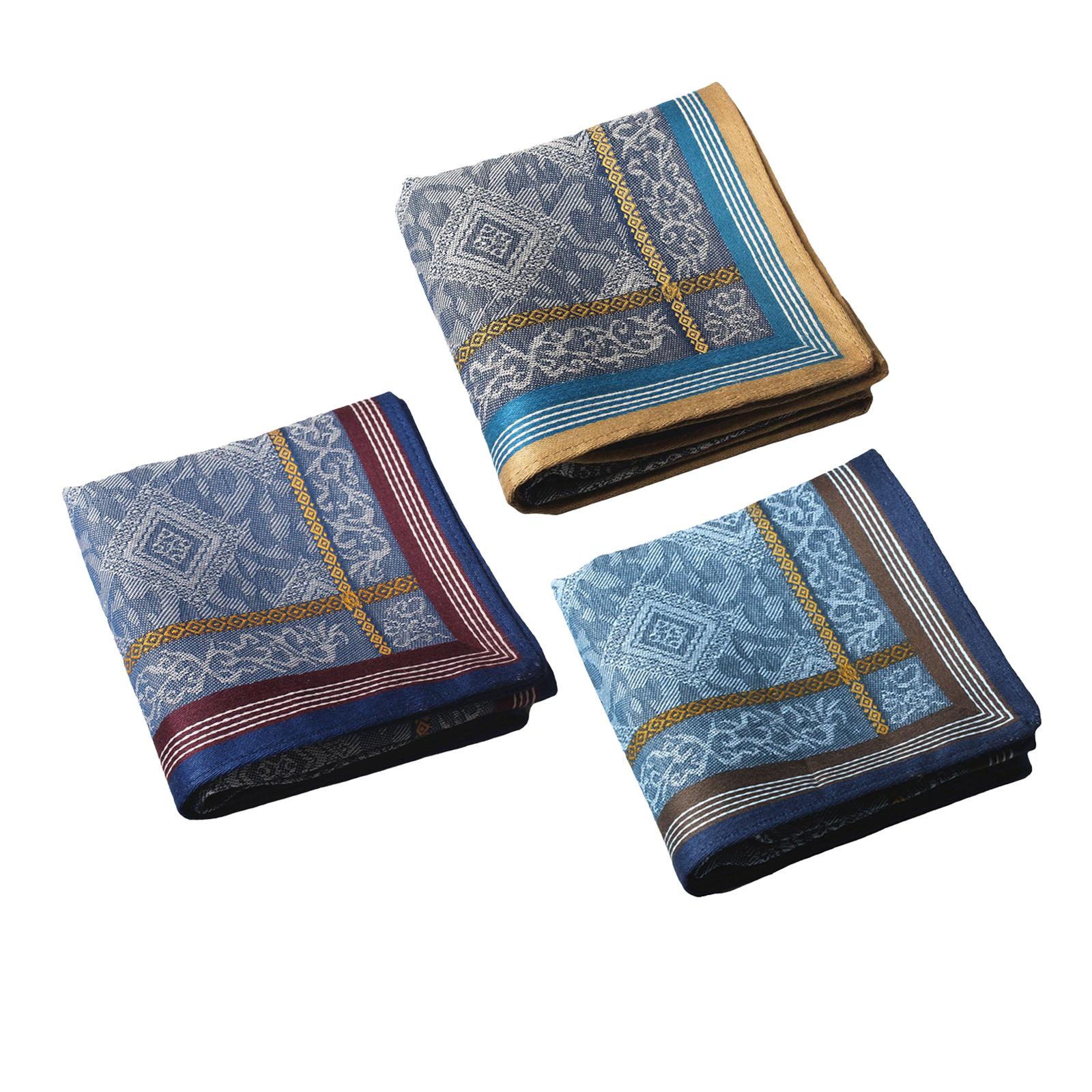 3x Mens Handkerchief Hankies P - Handkerchief Cotton Men recension och pris