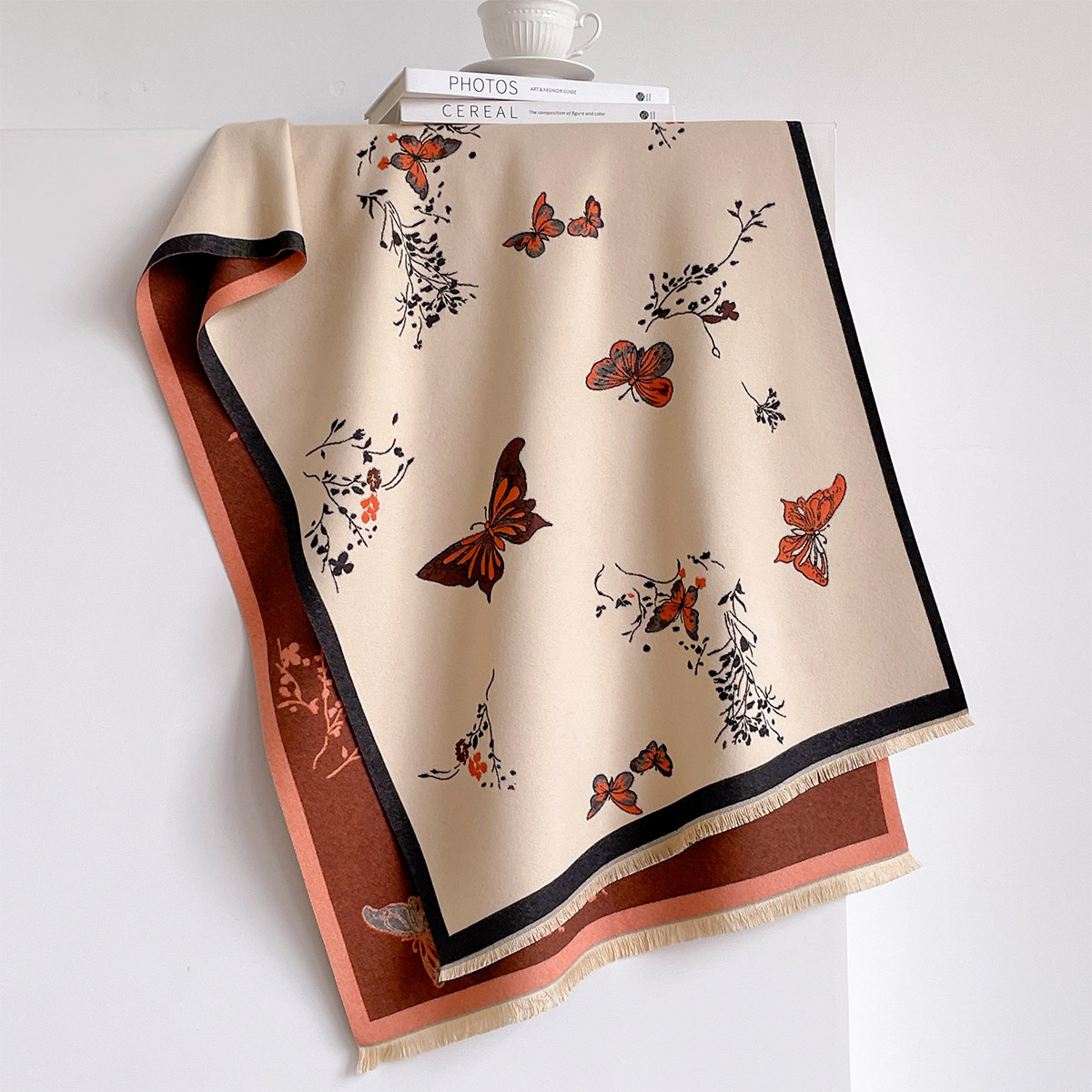 Women Imitation Cashmere Scarf - Pashmina Wrap Large recension och pris