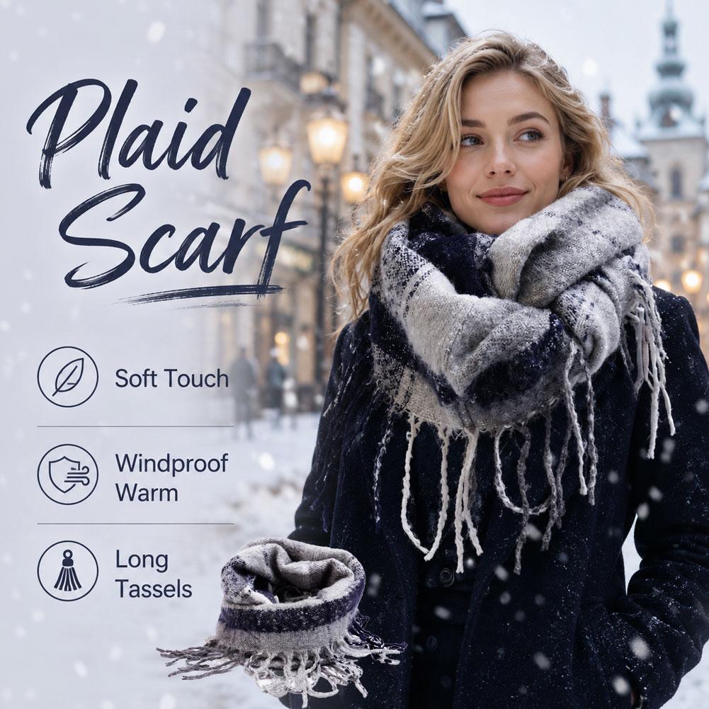 Thickened Scarf Soft Tassel Sh - Pashmina Wrap Large recension och pris