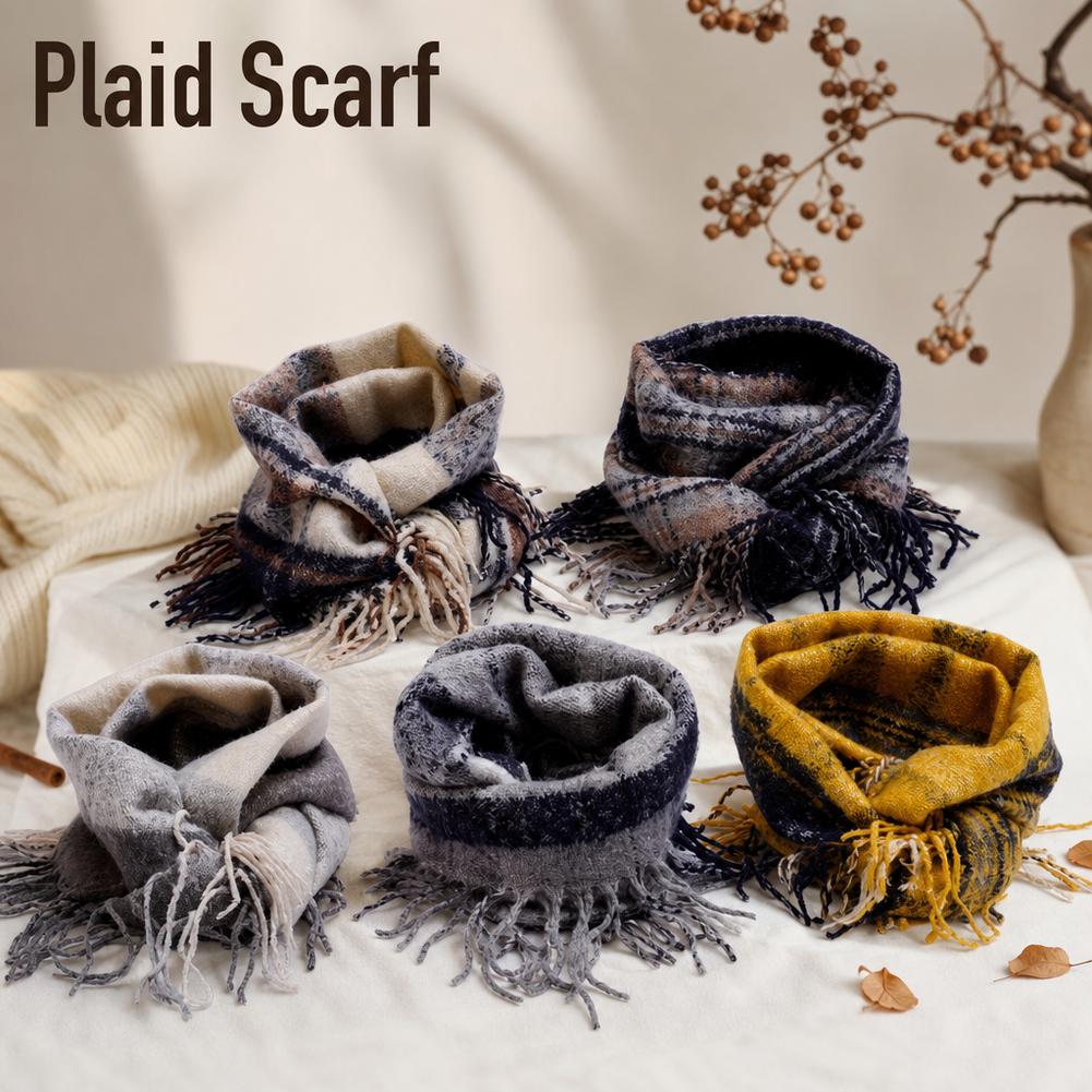Thickened Scarf Soft Tassel Sh - Pashmina Wrap Large recension och pris