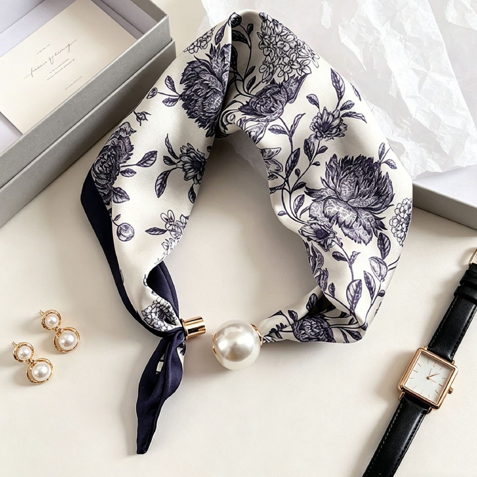 Luxury Knight Pearl Magnetic S - Face Scarf Mask recension och pris
