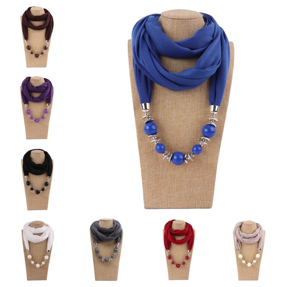 New Chiffon Scarf Necklace Bea - Infinity Scarf Knit recension och pris