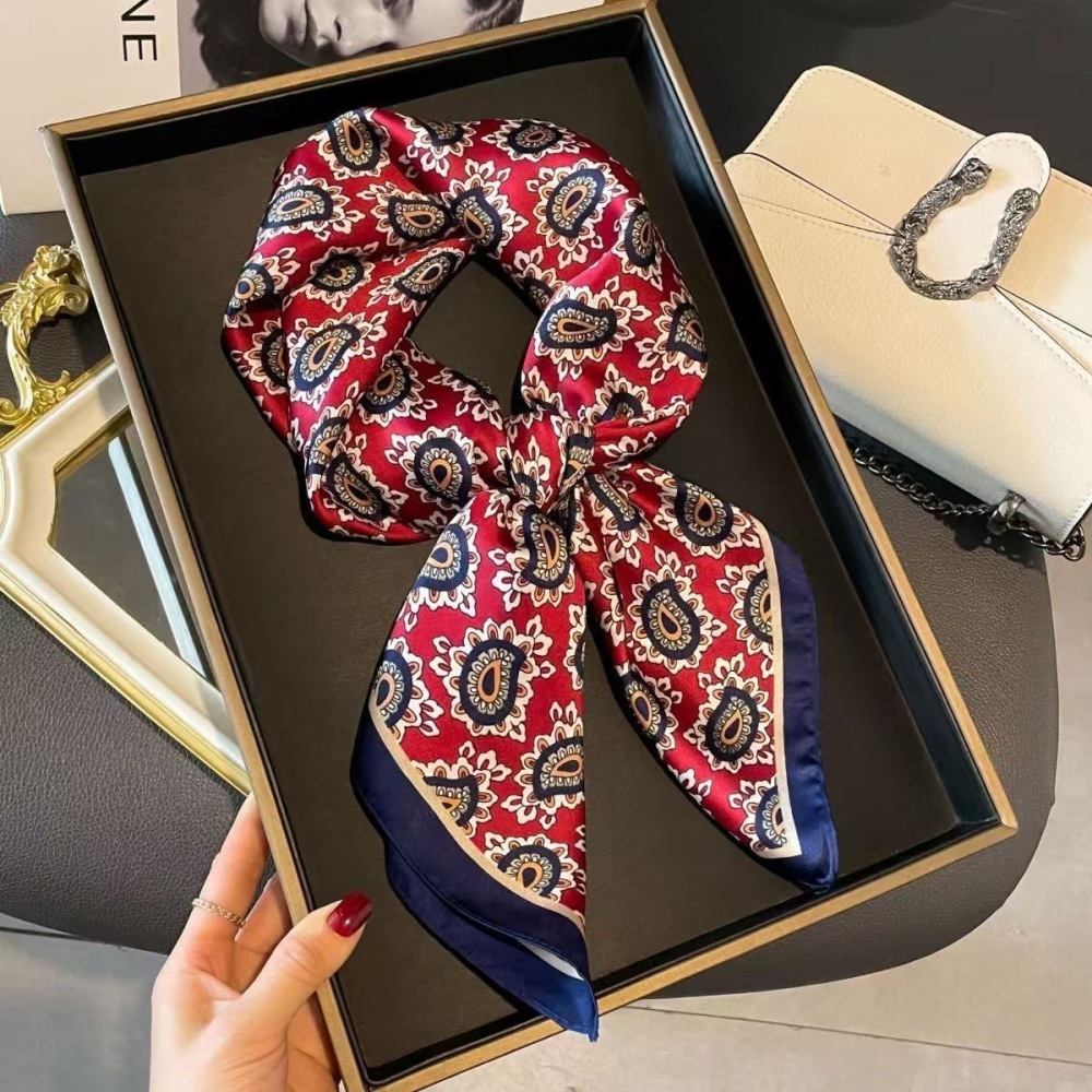 Stylish Mens Square Scarf Brit - Handkerchief Cotton Men recension och pris
