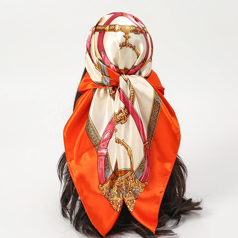 Fashion Scarves 90*90cm Women  - Face Scarf Mask recension och pris