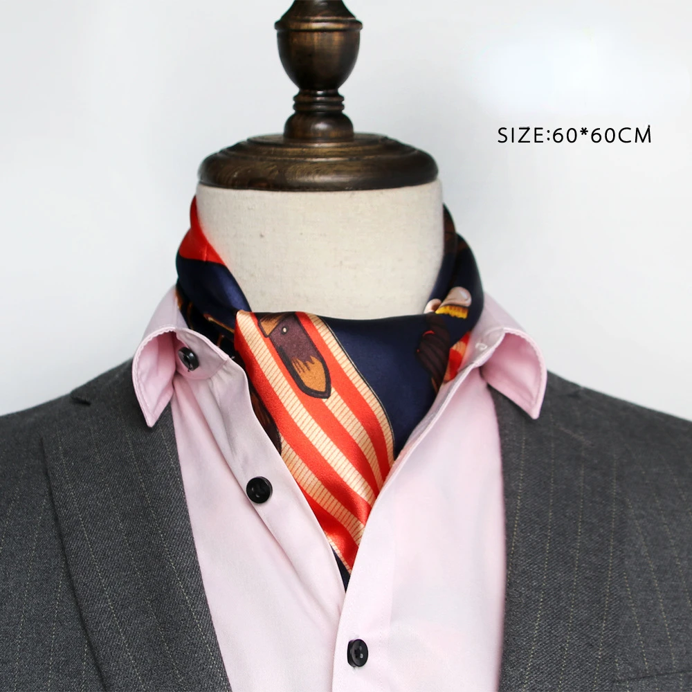 British Men's Silk Scarf Small - Bandana Cotton recension och pris