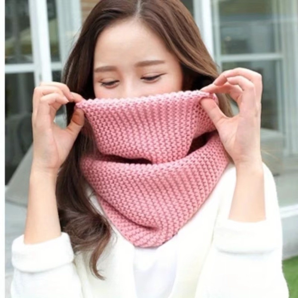 Solid Color Infinity Loop Scar - Infinity Scarf Knit recension och pris