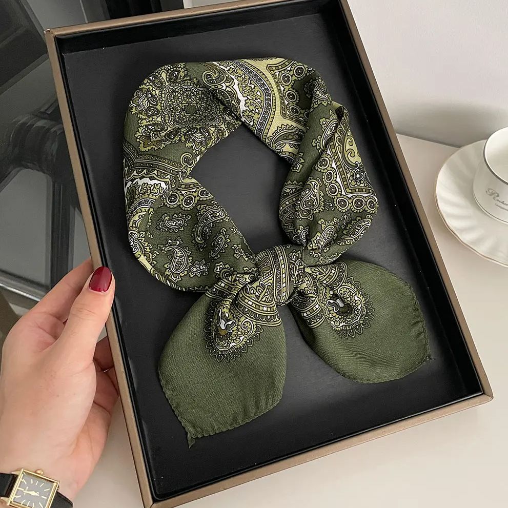 New Fashion 70X70cm Women's Sc - Bandana Cotton recension och pris